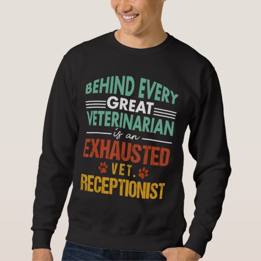 Beurteilung von Tierärzten Sweatshirt (Vorderseite)