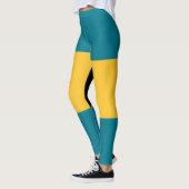 Beute der Bahamas-Flagge Leggings (Links)