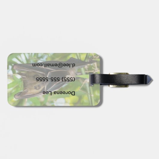 Beute Gepäckanhänger (Rückseite horizontal)