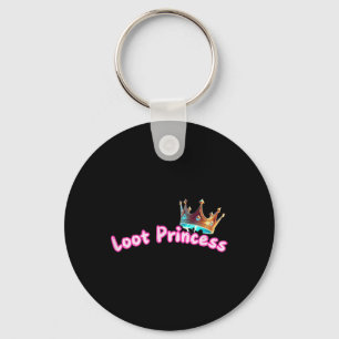 Beute Prinzessin Gamer Mädchen Lustig Cute Bequem Schlüsselanhänger