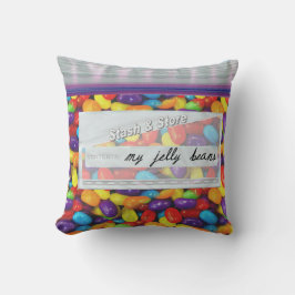 Beutel aus Candy Jelly Beans dekorative Keuchkisse Kissen