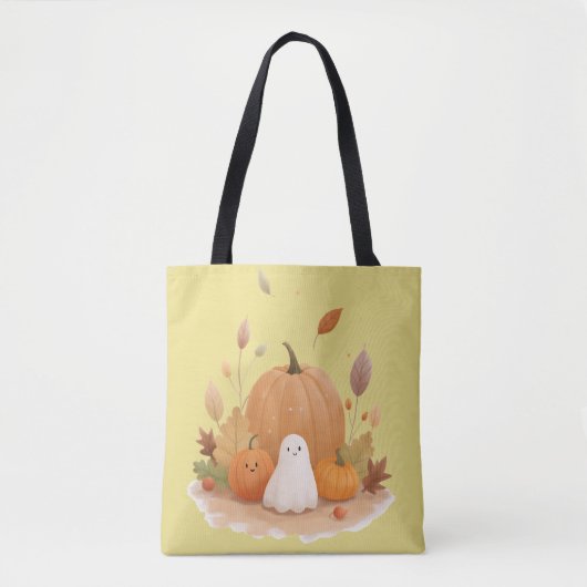 Beutel aus niedlichen Halloween-Kürbis Tasche (Vorderseite)