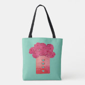 Beutel der Rose II Tasche (Rückseite)
