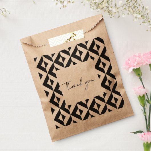 Beutel für geometrische Gestaltung Geschenktütchen (Versiegelt)