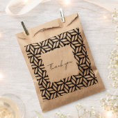 Beutel für geometrische Gestaltung Geschenktütchen (Ausgeschnitten)