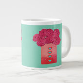 Beutel für Rose-II Jumbo-Tasse (Vorderseite Rechts)