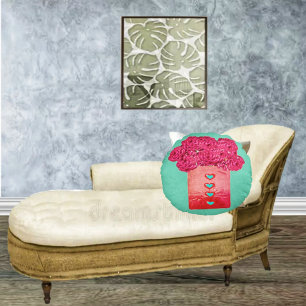 Beutel für Rose-II Rundes Kissen