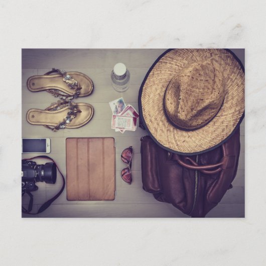 Beutel gegossen, Beutel bereit für die Verpackung  Postkarte (Vorderseite)