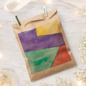 Beutel mit abstraktem Design Geschenktütchen (Ausgeschnitten)