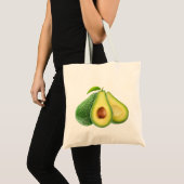 Beutel mit Avocado Tragetasche (Vorderseite (Produkt))