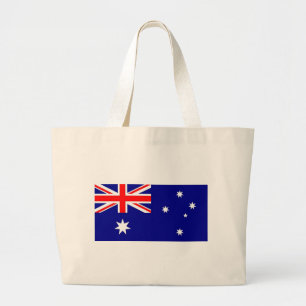 Beutel mit der Flagge Australiens Jumbo Stoffbeutel