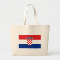 Beutel mit der Flagge Kroatiens