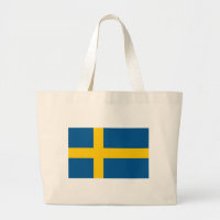 Beutel mit der Flagge Schwedens