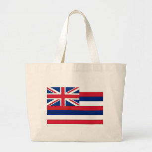 Beutel mit Flagge des Hawaii-Staat - USA Jumbo Stoffbeutel