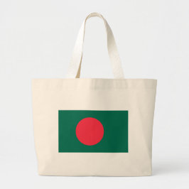 Beutel mit Flagge in Bangladesch Jumbo Stoffbeutel