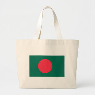 Beutel mit Flagge in Bangladesch Jumbo Stoffbeutel