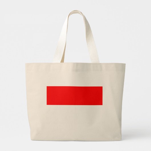 Beutel mit Flagge Indonesiens Jumbo Stoffbeutel (Rückseite)