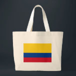Beutel mit Flagge Kolumbiens Jumbo Stoffbeutel<br><div class="desc">Fügen Sie Ihren Alltagsessentials eine Touch kolumbianischen Stolzes mit unserer exklusiven Tasche mit der Flagge Kolumbiens hinzu! Diese Tasche ist mit viel Liebe zum Detail gestaltet und ist mehr als nur ein praktisches Accessoire; sie ist eine Feier der pulsierenden Kultur und des kulturellen Erbes Kolumbiens. Das auffallende Design zeigt die...</div>