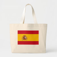 Beutel mit Flagge Spaniens