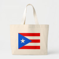 Beutel mit Flagge von Puerto Rico - USA