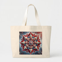 Beutel mit norwegischer Farbgestaltung