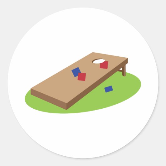 Beutel Runder Aufkleber (Vorderseite)