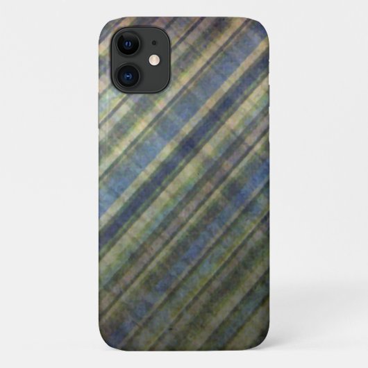 Beutel und Lavendelstreifen Case-Mate iPhone Hülle (Rückseite)
