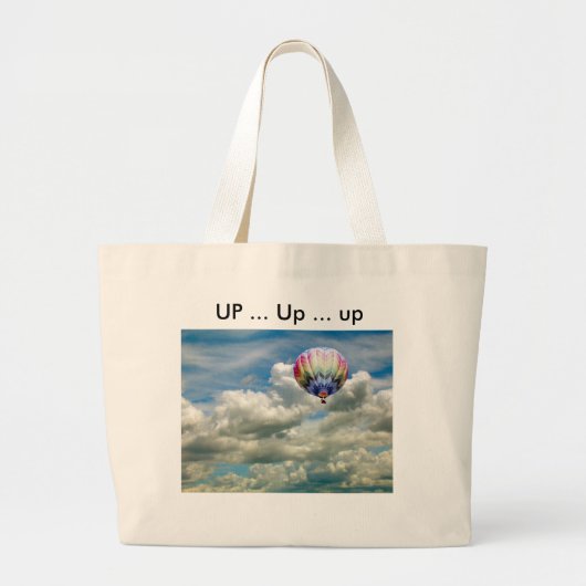 Beutel - UP ... Up ... up ... - Tasche (Vorne)