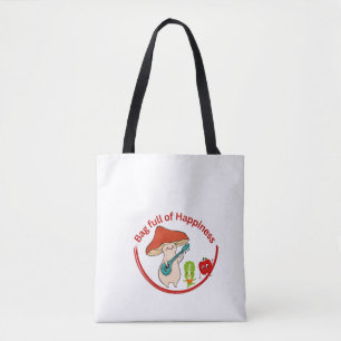 "Beutel voll von Glück - Inspiration Tote Beutel" Tasche