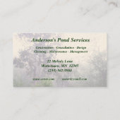 Beuteldienstleistungen Visitenkarte (Rückseite)