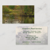 Beuteldienstleistungen Visitenkarte (Vorne/Hinten)