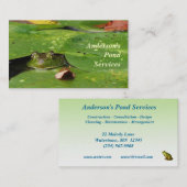 Beuteldienstleistungen Visitenkarte (Vorne/Hinten)