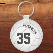 Beutelmarke für Volleyball-Schlüsselanhänger mit d Schlüsselanhänger (Vorderseite)