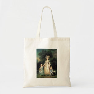 Beutelporträt Marie Antoinette avec enfants Tragetasche