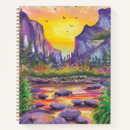 Beutiful Nature Custom Foto Journals Notizblock