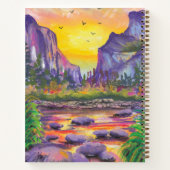 Beutiful Nature Custom Foto Journals Notizblock (Rückseite)