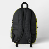 Beutiful Peacock Art Bedruckter Rucksack (Rückseite)
