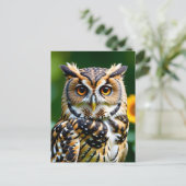 Beuty und Weisheit Postkarte (Stehend Vorderseite)