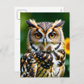 Beuty und Weisheit Postkarte (Vorne/Hinten)