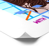 Bev und das Burners Konzertposter Marissa inspirie Poster (Ecke)