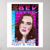 Bev und das Burners Konzertposter Marissa inspirie Poster (Vorne)
