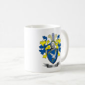 Bevan Familienwappen-Wappen Kaffeetasse (VorderseiteRechts)
