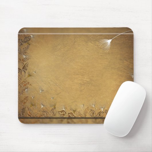 Beveled Butterflies Mousepad (Mit Mouse)