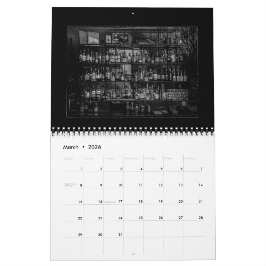 Beverages No 2 with Border Kalender (Mär 2026)