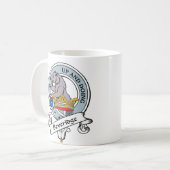 Beveridge Clan-Abzeichen Kaffeetasse (Vorderseite Links)