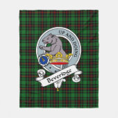 Beveridge Clan Abzeichen Tartan Kariert Fleecedecke (Vorderseite)