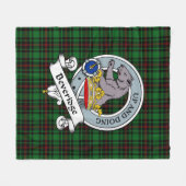 Beveridge Clan Abzeichen Tartan Kariert Fleecedecke (Vorderseite (Horizontal))