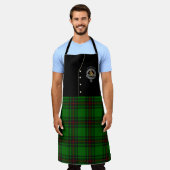 Beveridge Clan Abzeichen & Tartan Kilt Schürze (Getragen)