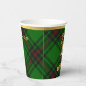 Beveridge Personalisiert Tartan Christmas Pappbecher (Rechts)