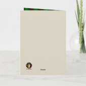 Beveridge Scottie Dog & Tartan Personalisiert Karte (Rückseite)